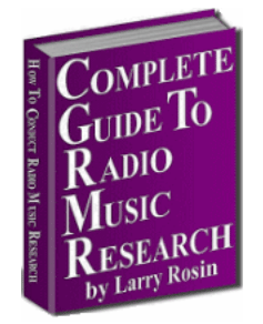 THE COMPLETE GUIDE TO RADIO MUSIC RESEARCH